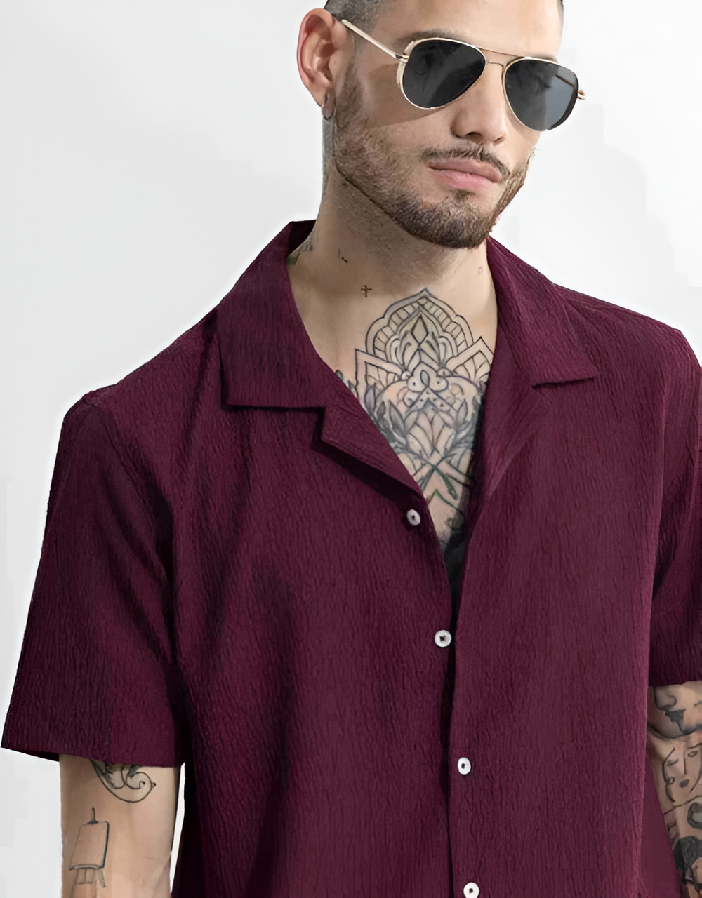 CrimsonCore - Men's Casual Shirt