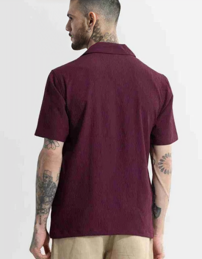 CrimsonCore - Men's Casual Shirt